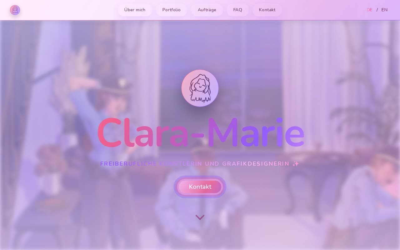 Screenshot Clara-Marie